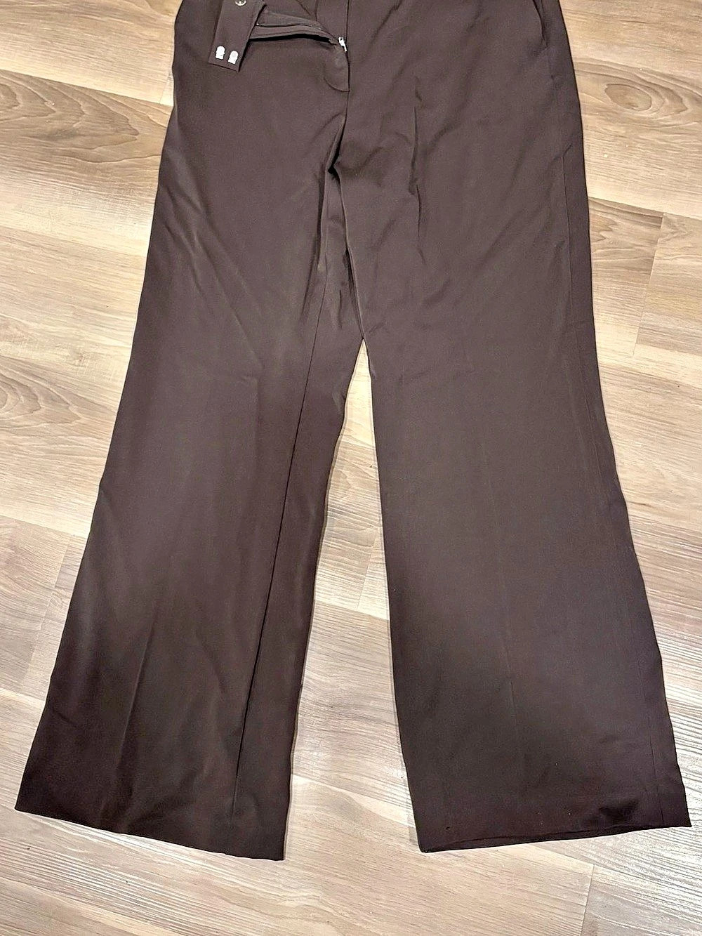CAD Wide Leg Pants in Brown Size 14 NWT